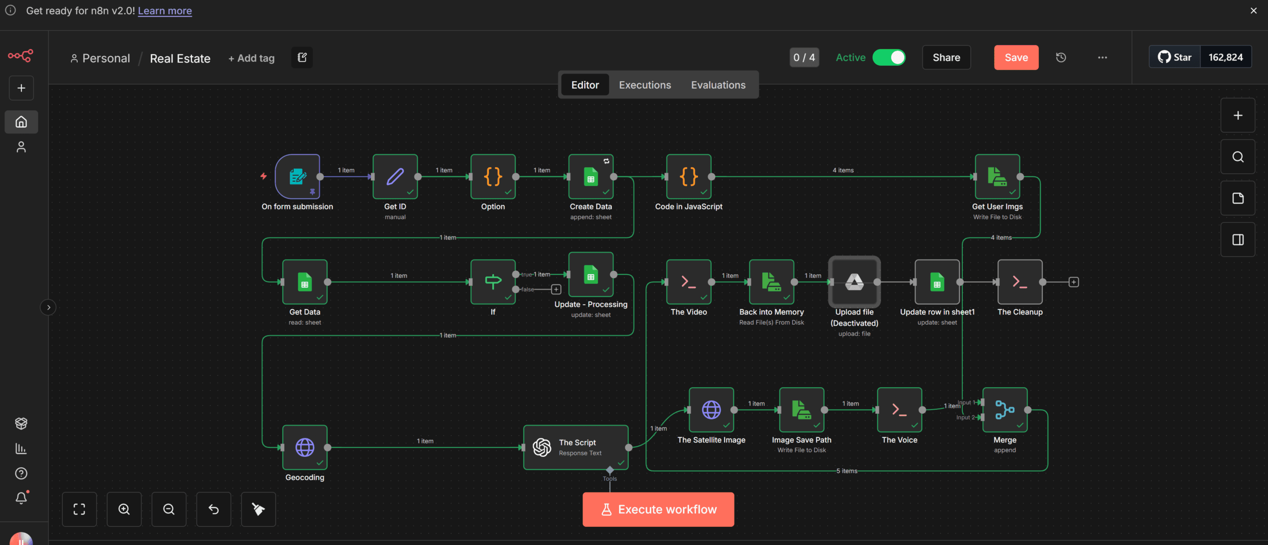 Automated AI Real Estate Video System with n8n